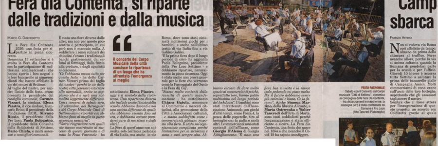 Fera dla Contenta si riparte dalle tradizioni e dalla musica