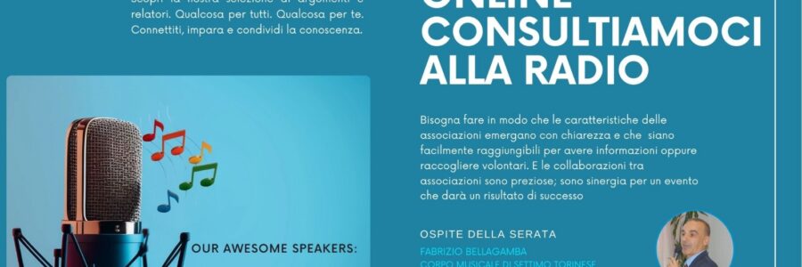 “Consultiamoci alla Radio”: intervista al Presidente del Corpo Musicale