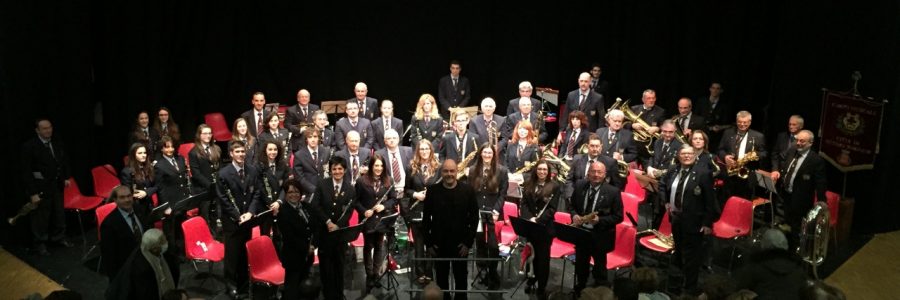 Grande successo per il concerto di Natale del corpo musicale cittadino